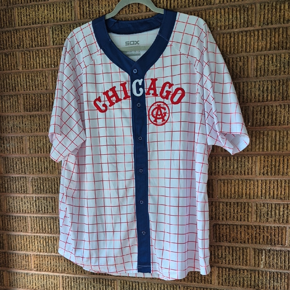 SO White and Pink Checkered Jersey